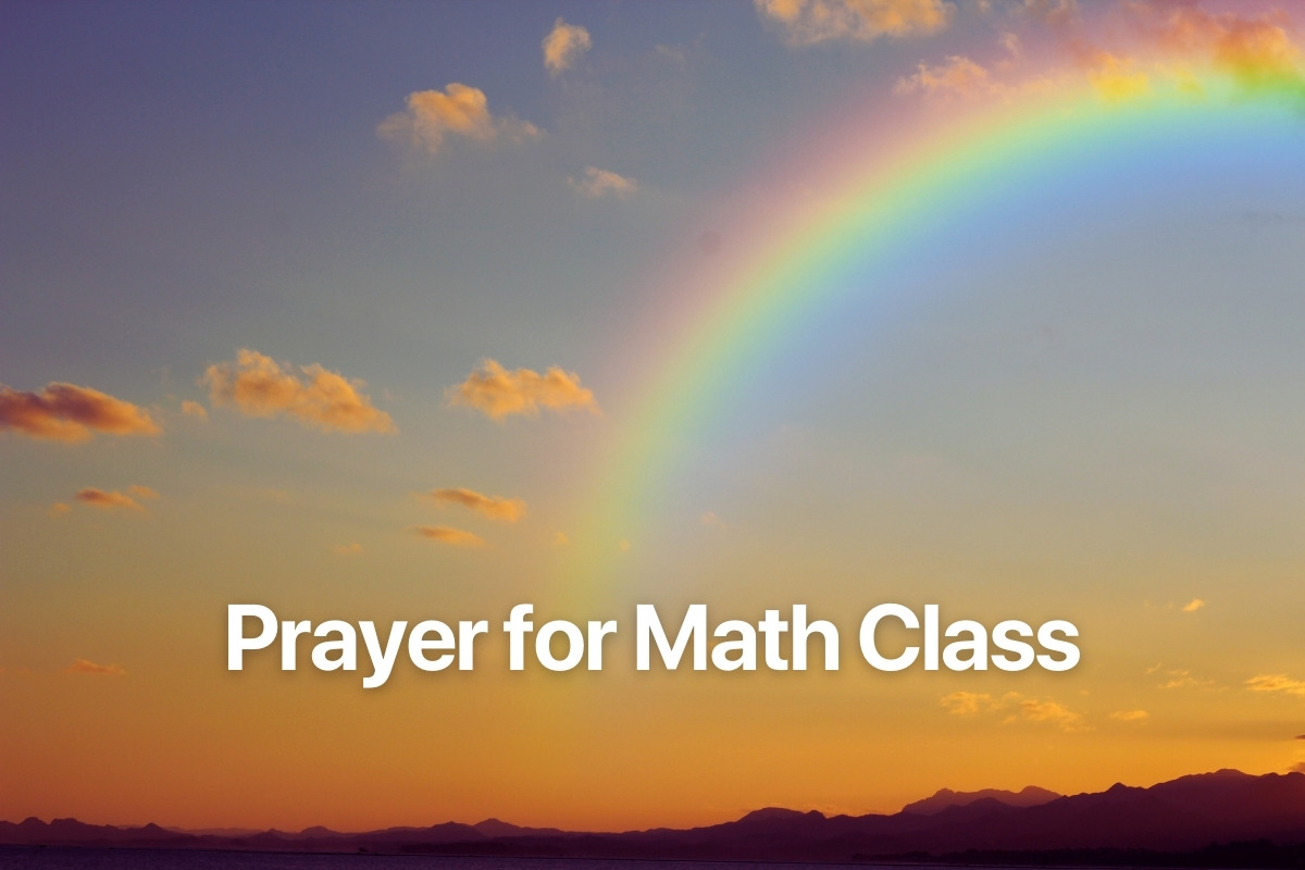 Prayer for Math Class