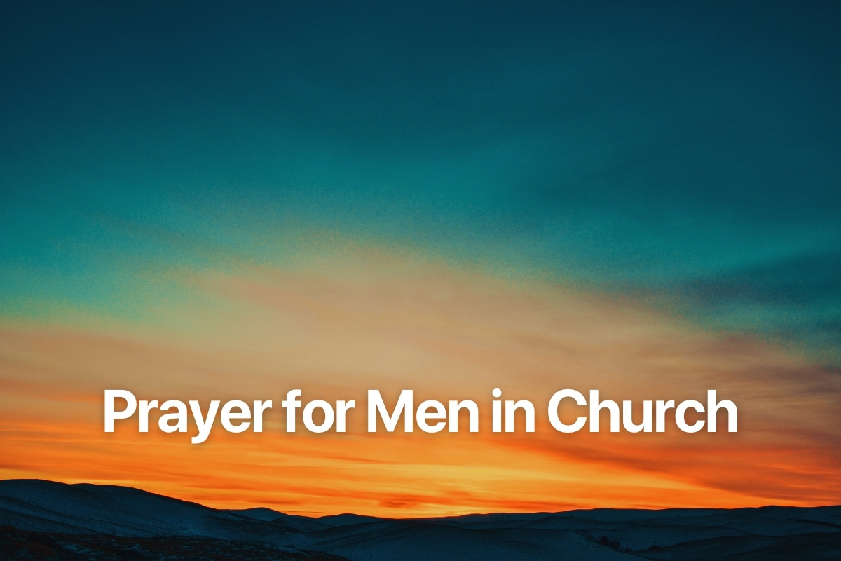 Prayer for Men in Church