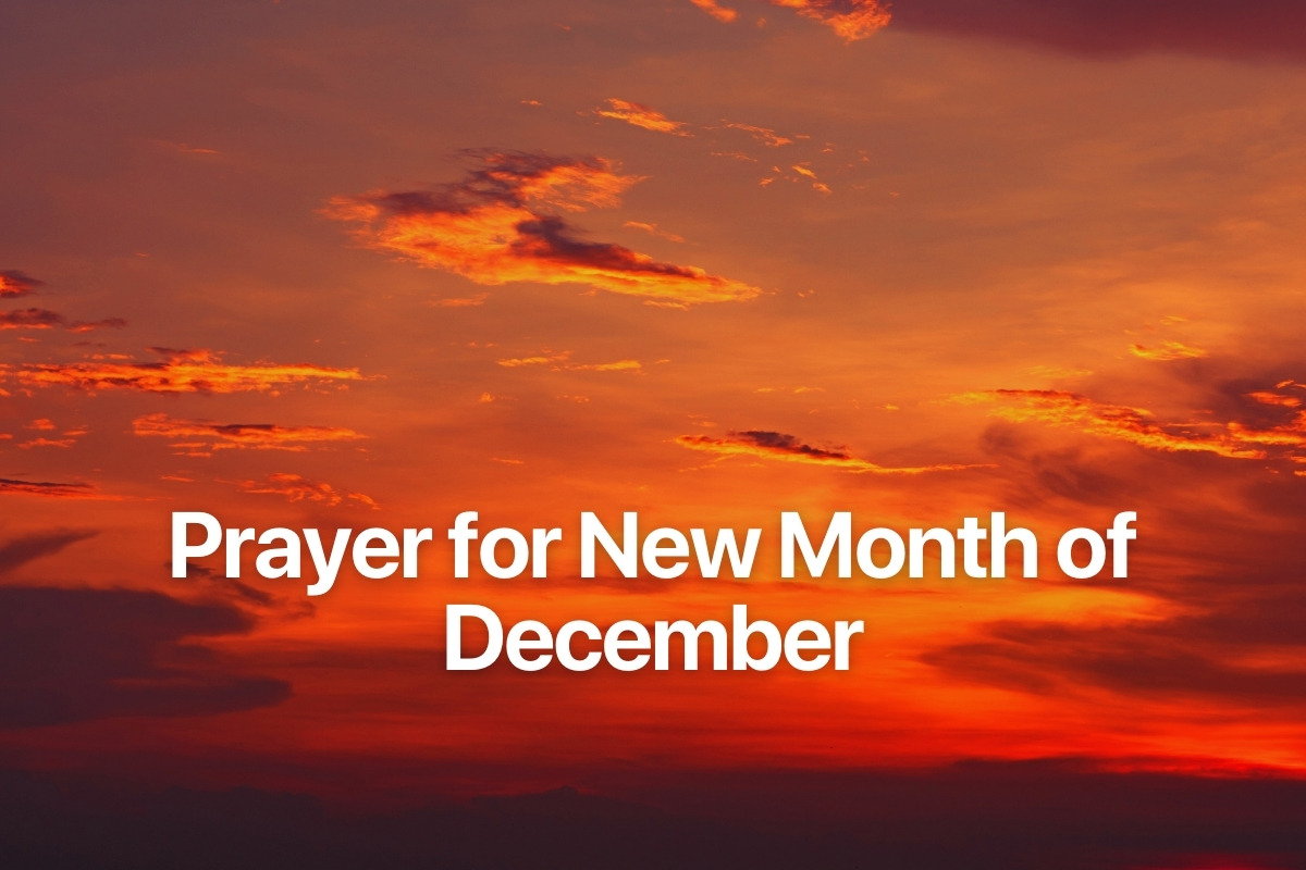 Prayer for New Month of December