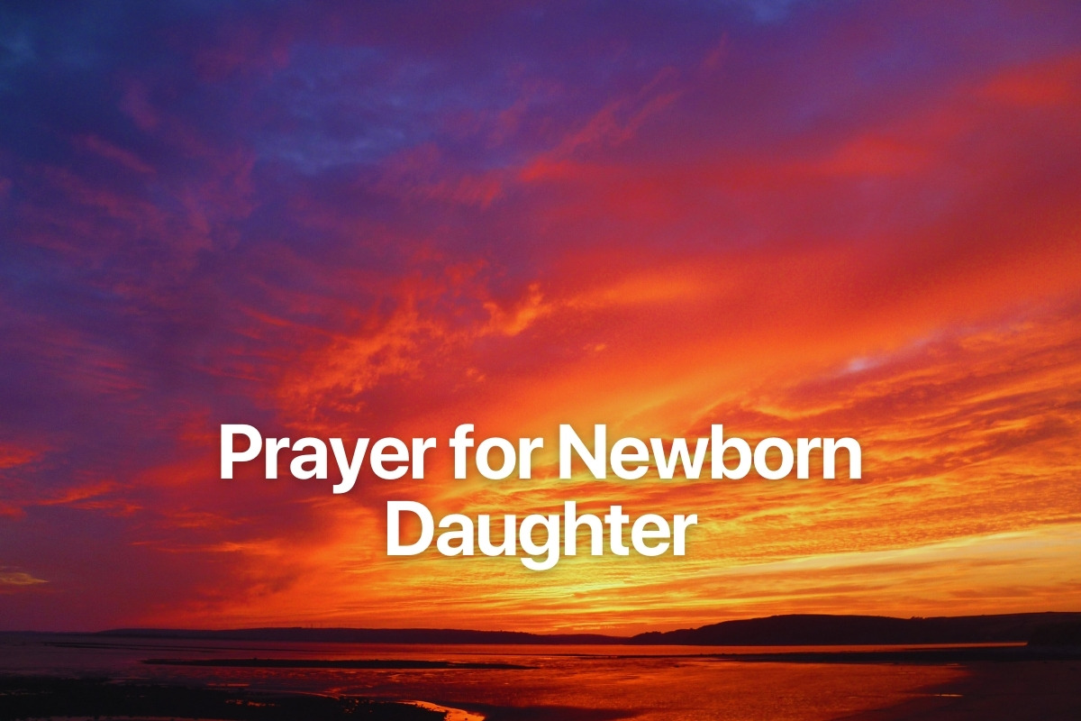 Prayer for Newborn Daughter