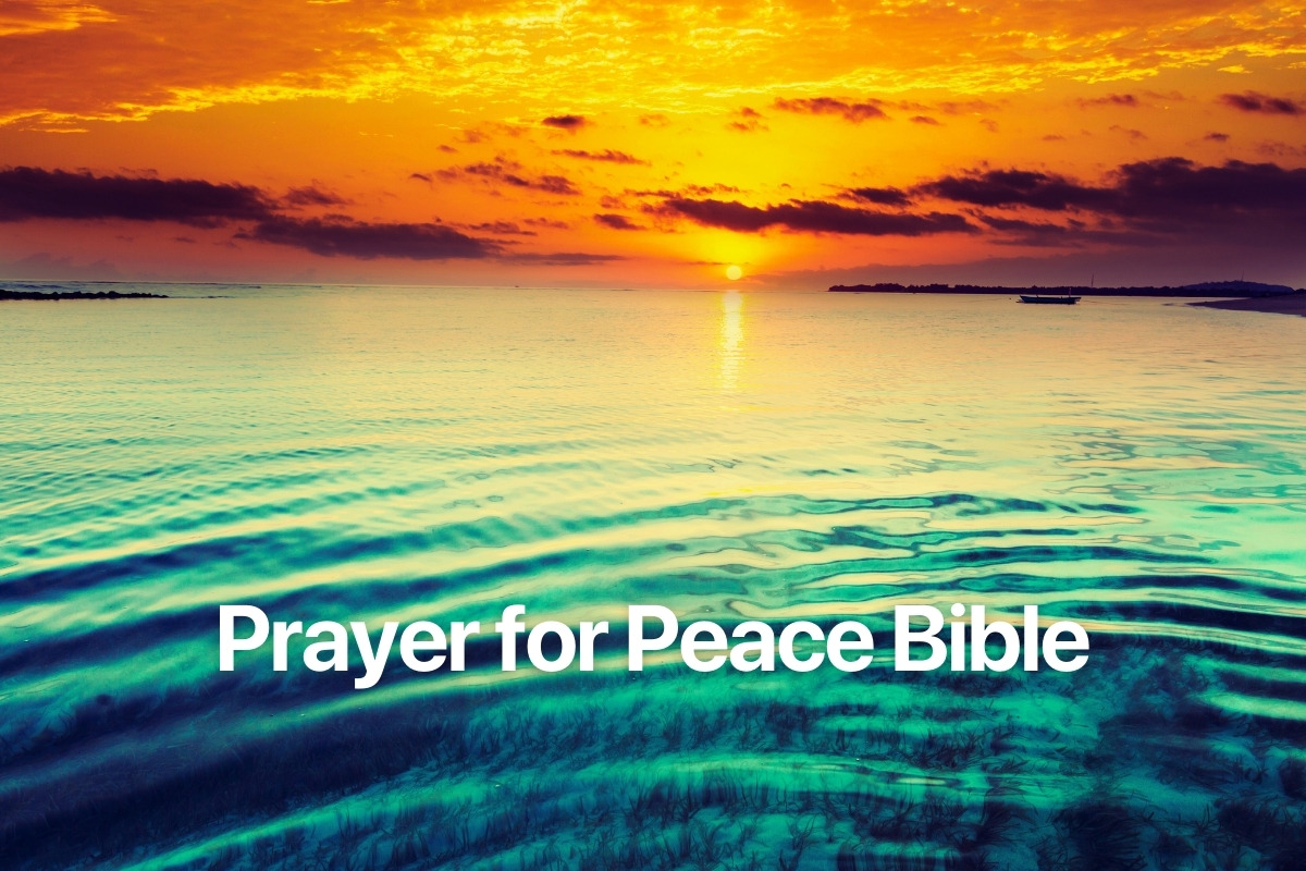 Prayer for Peace Bible
