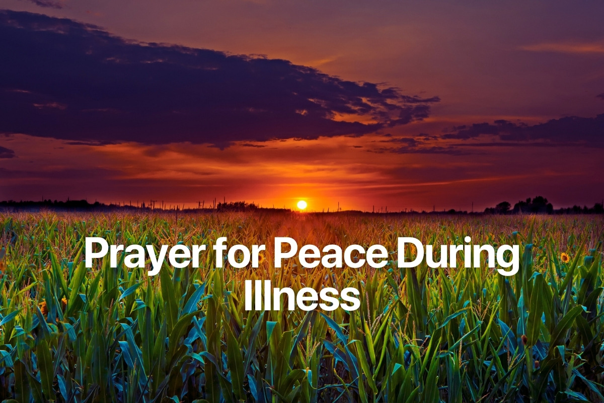Prayer for Peace During Illness