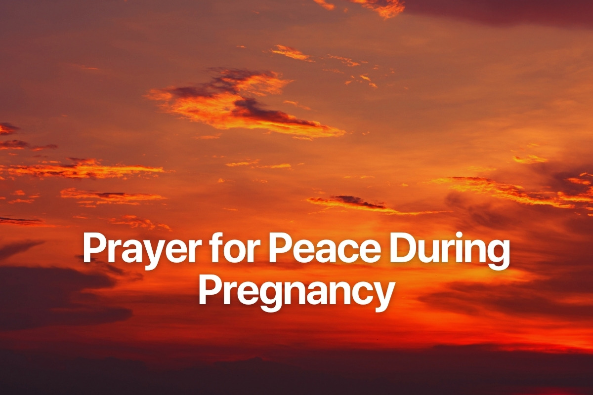 Prayer for Peace During Pregnancy
