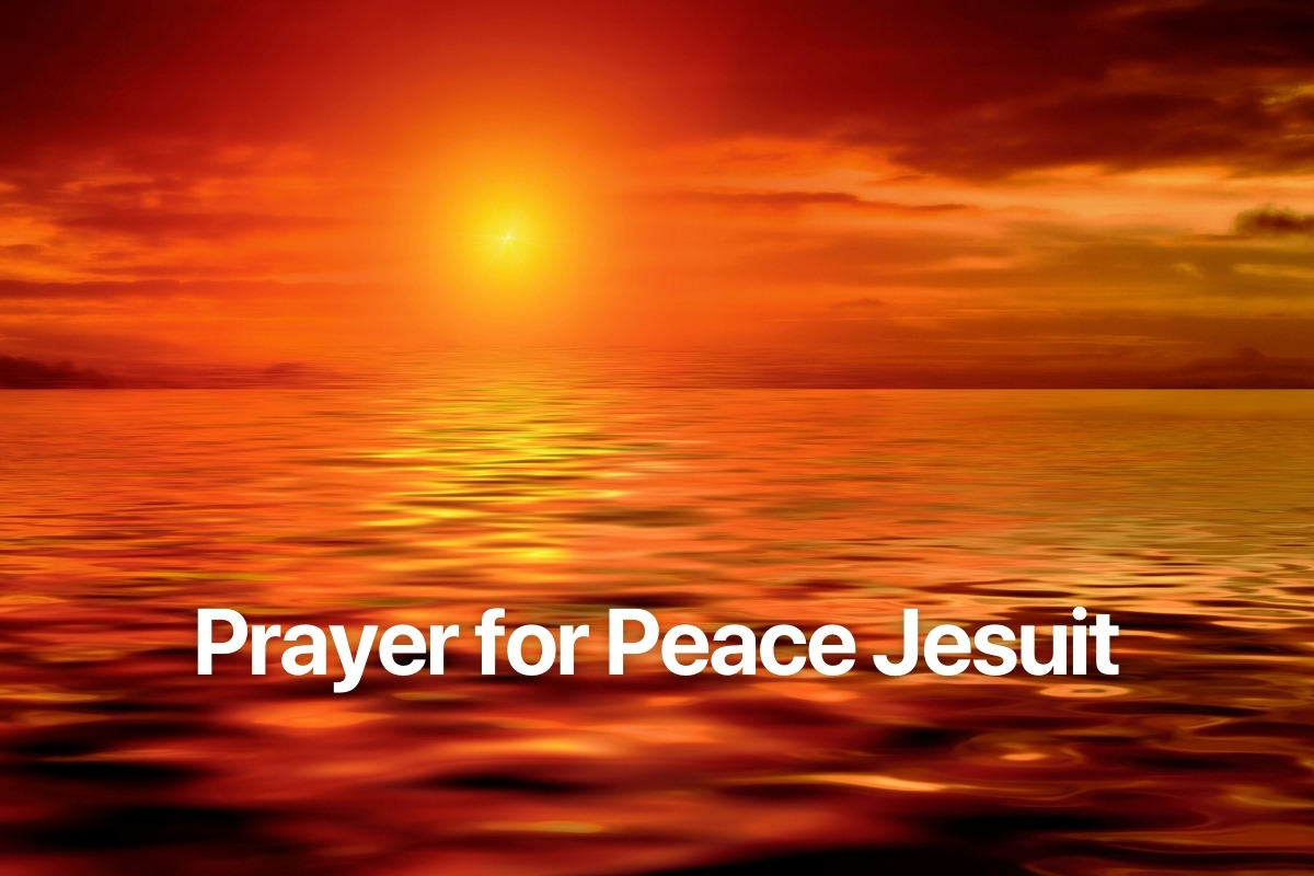 Prayer for Peace Jesuit