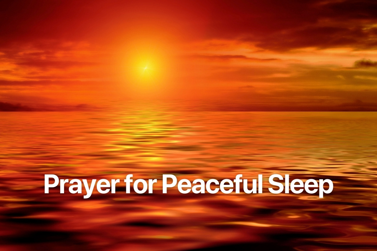 Prayer for Peaceful Sleep