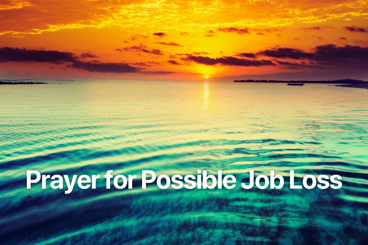 Prayer for Possible Job Loss