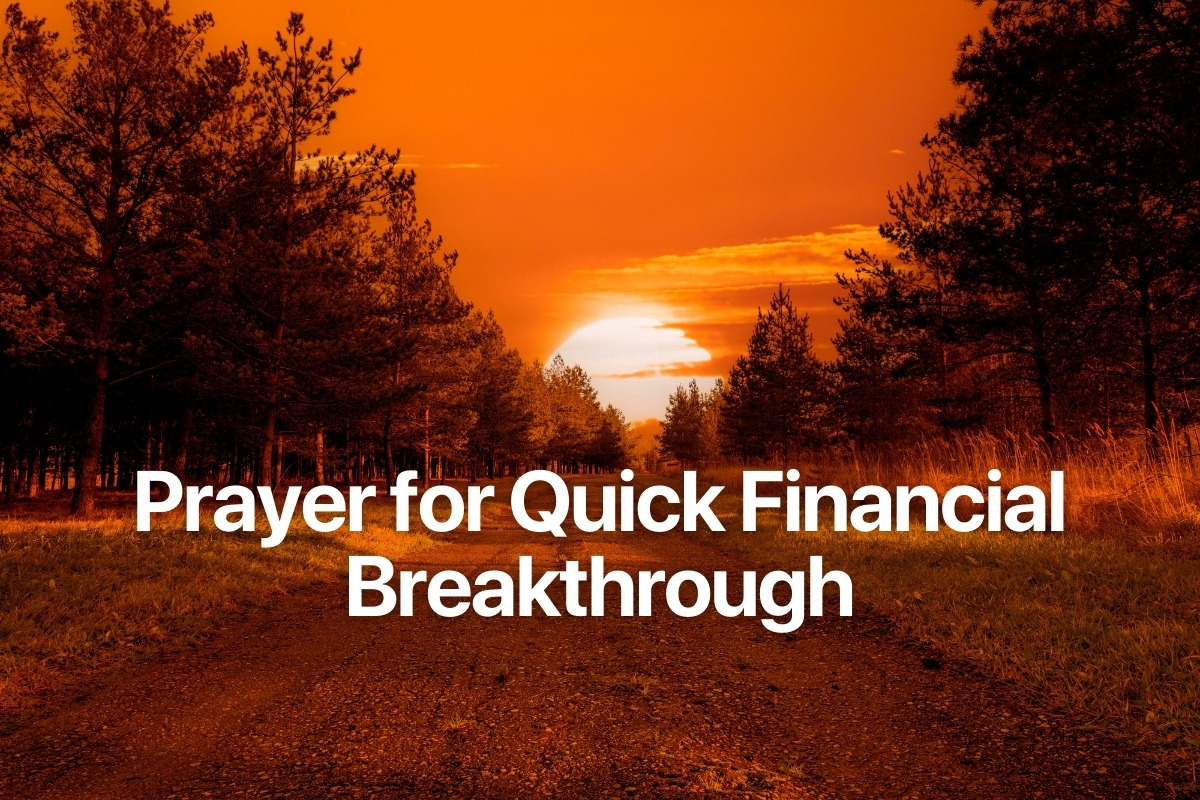 Prayer for Quick Financial Breakthrough