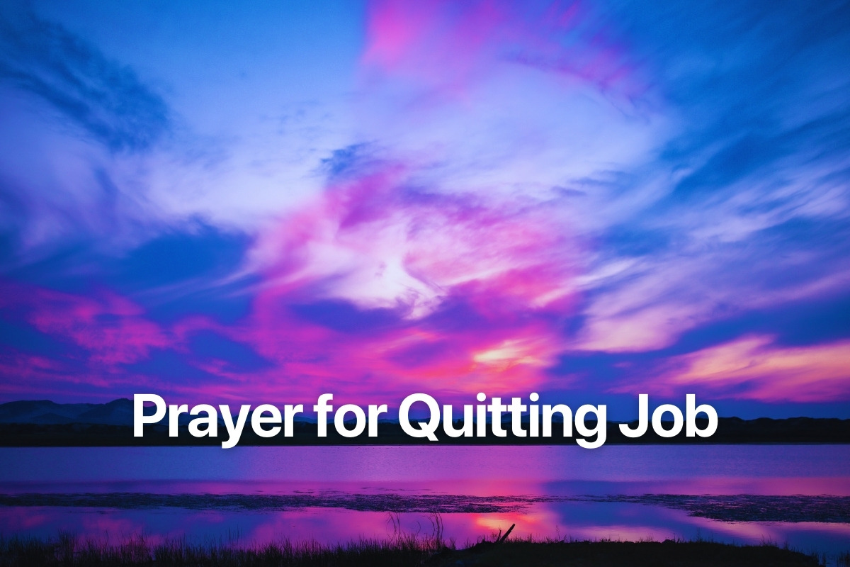 Prayer for Quitting Job
