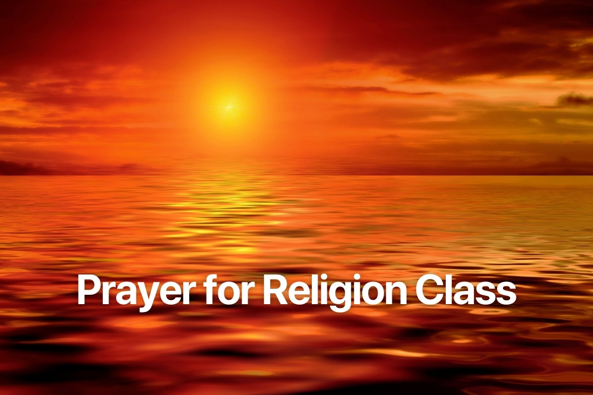 Prayer for Religion Class