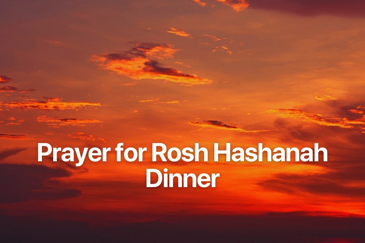 Prayer for Rosh Hashanah Dinner