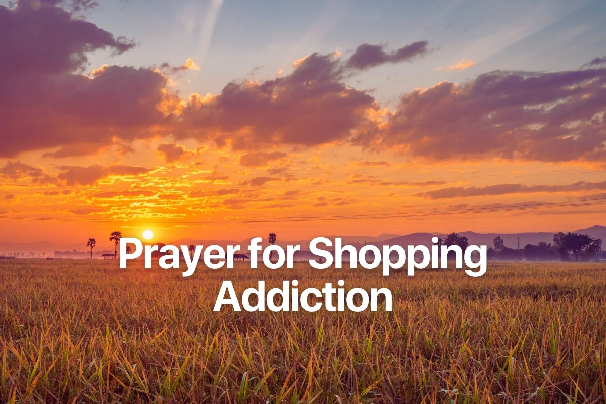 Prayer for Shopping Addiction