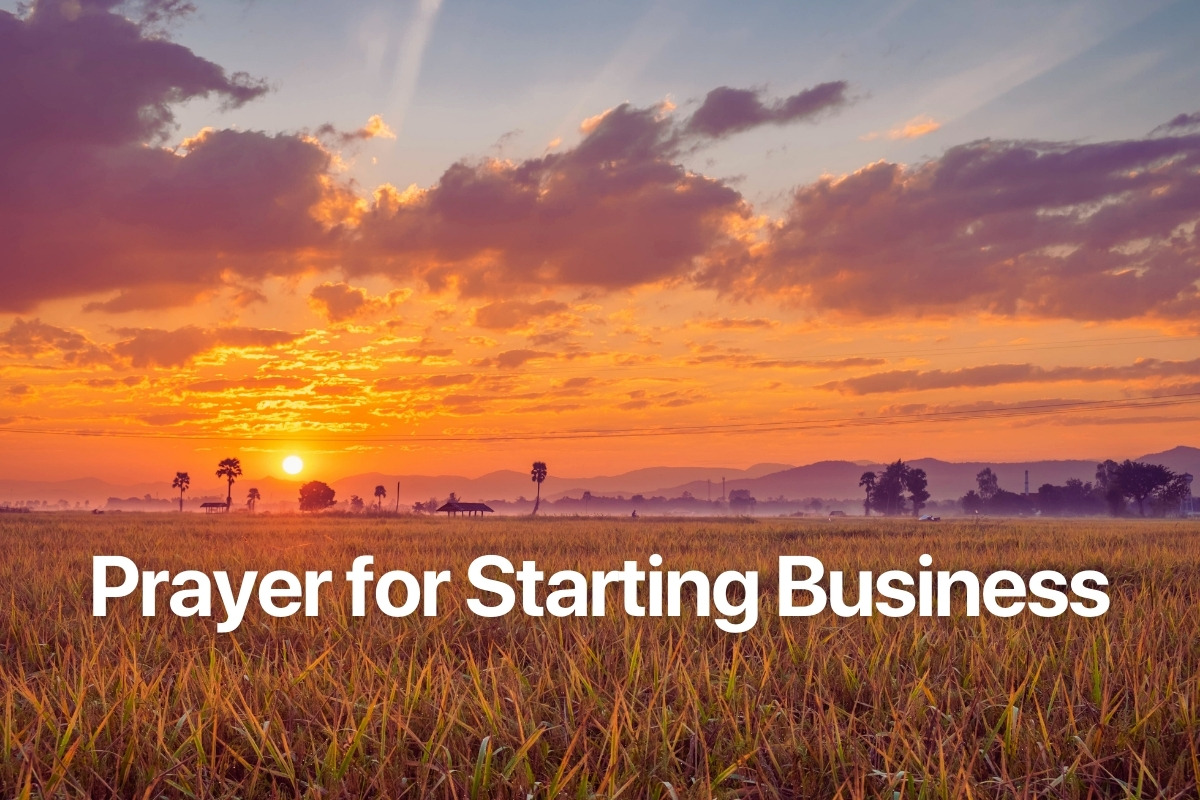 Prayer for Starting Business