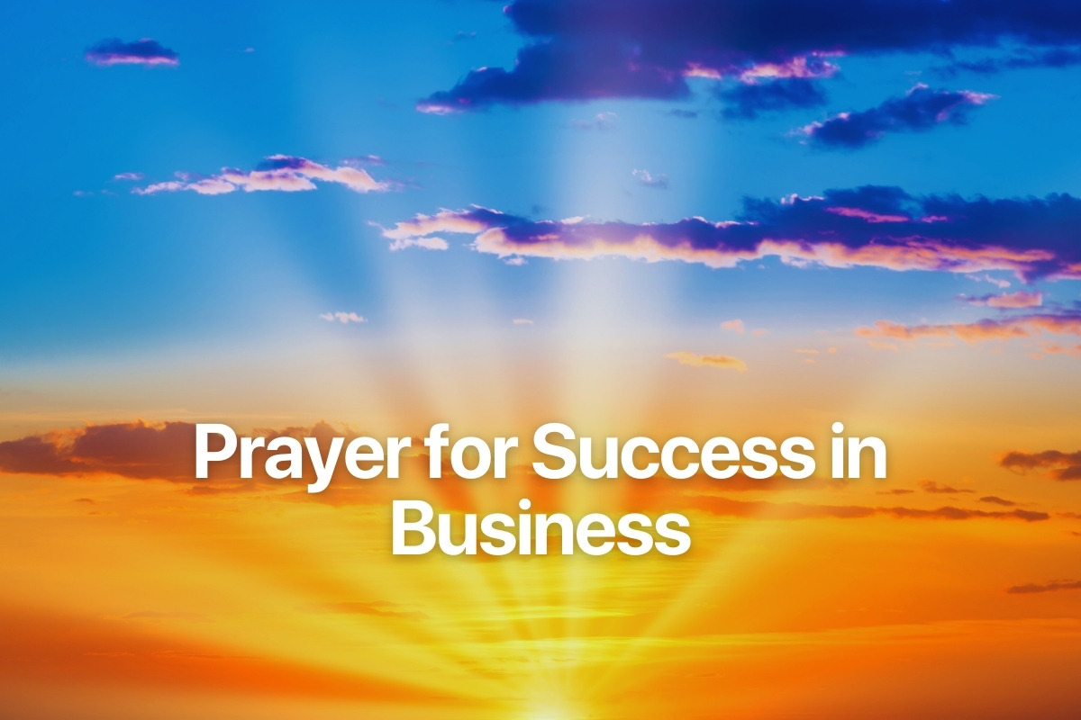 Prayer for Success in Business