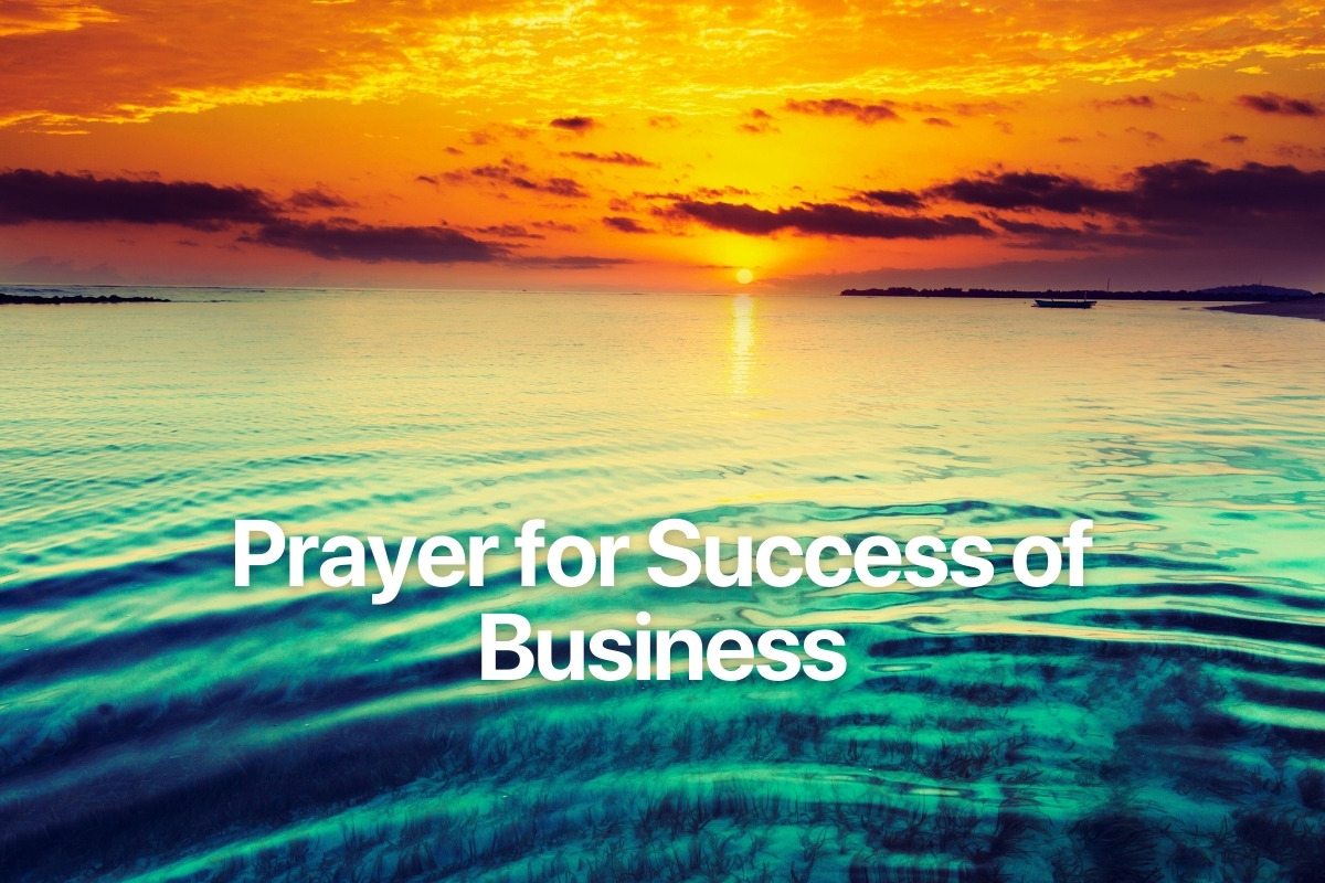 Prayer for Success of Business