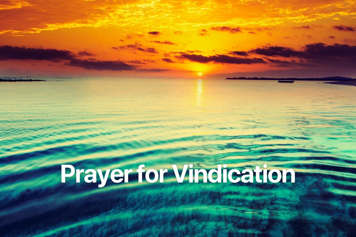 Prayer for Vindication