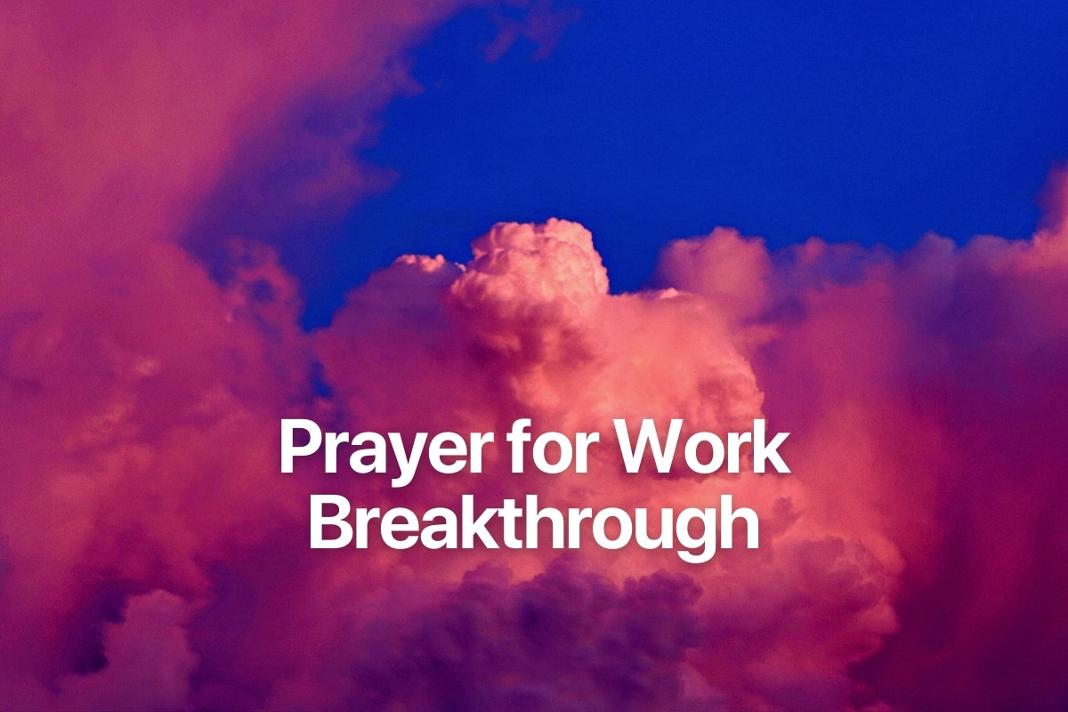 Prayer for Work Breakthrough