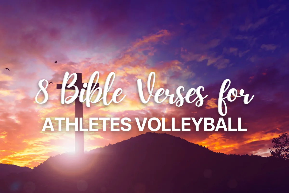 8 Bible Verses for Athletes Volleyball