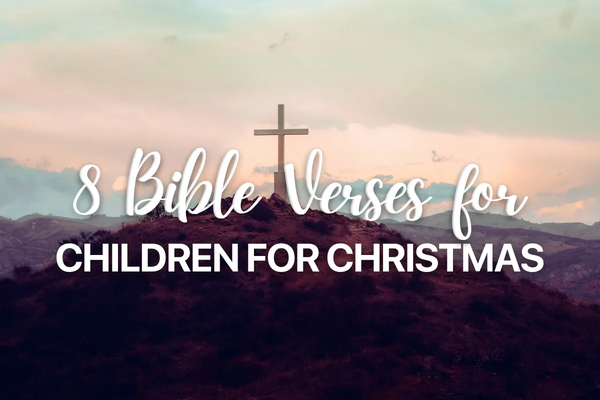 8 Bible Verses for Children for Christmas