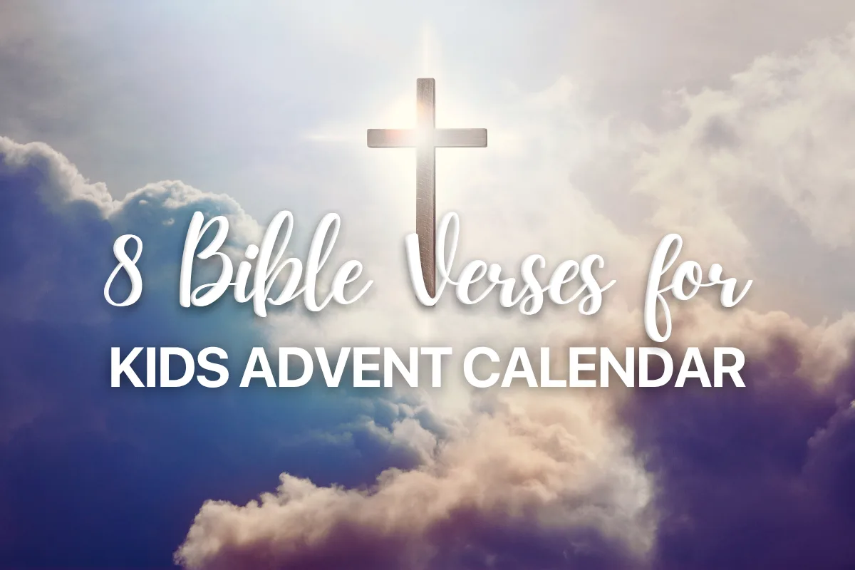 8 Bible Verses for Kids Advent Calendar