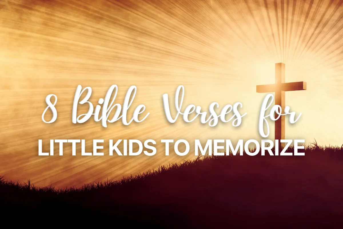 8 Bible Verses for Little Kids to Memorize