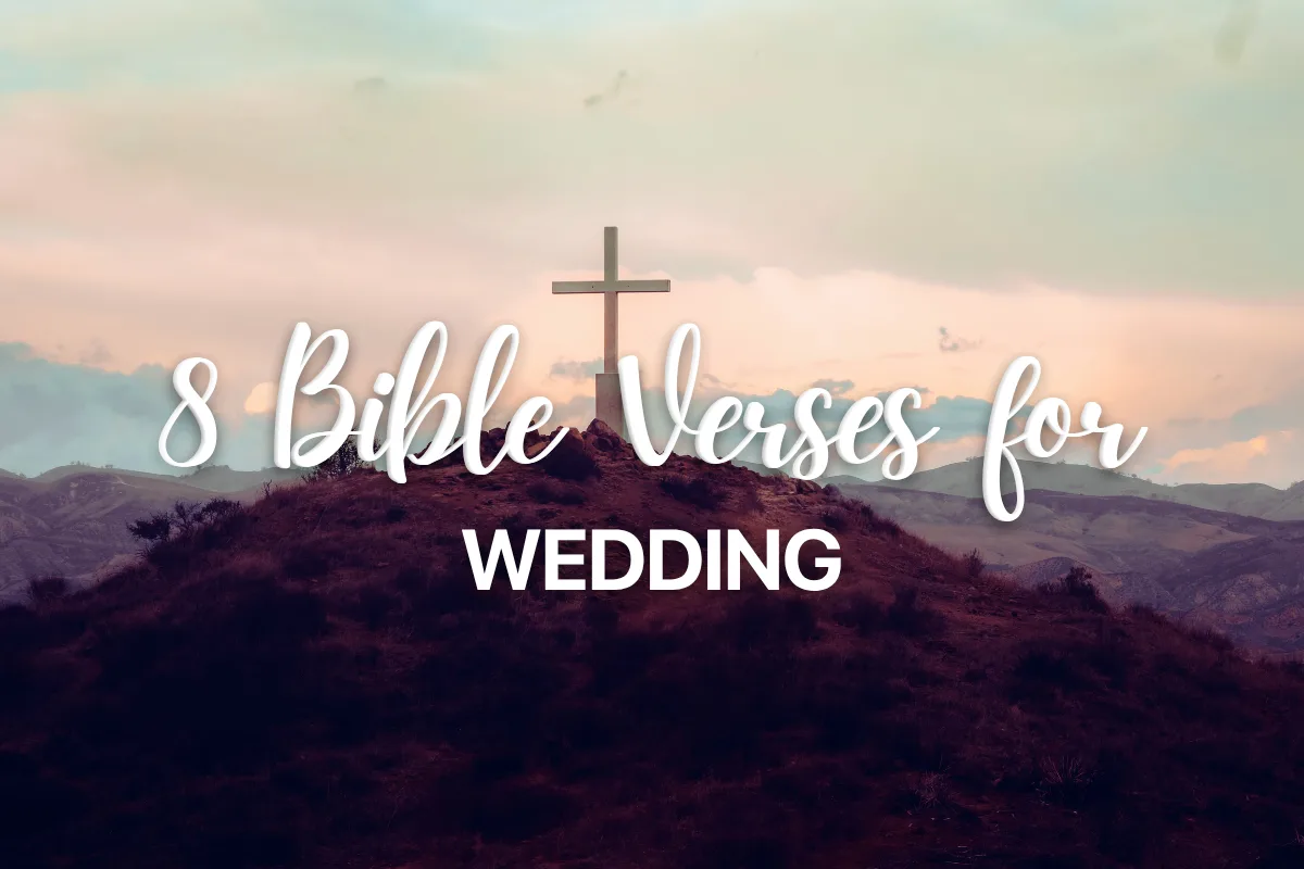 8 Bible Verses for Wedding